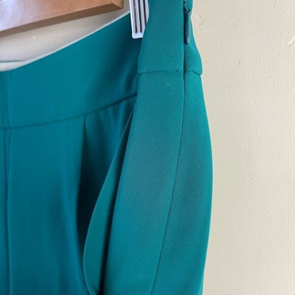 J.Crew Collection Women Green Casual ankle pleated front chino Pants NEW NWT 4 - Picture 6 of 13